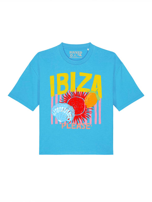 Boxy T-shirt Ibiza Please